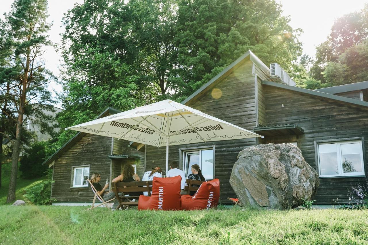 Namelis Ant Vilnojos Ezero Kranto Pensionat Suderwa Exteriör bild